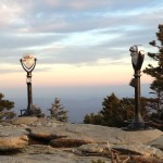 Lookout machines on top of Grandfather Mountain