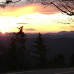 Sunset at Grandfather Mountain