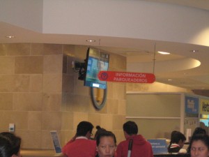 Picture of Information Desk at the Airport in Quito